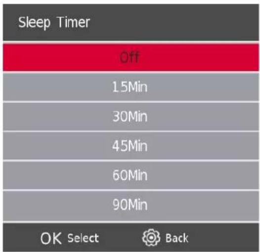 THOMSON Easy TV - Minuterie de sommeil - 1