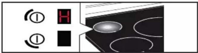 BRANDT BPI364DB - Calor residual: - 1