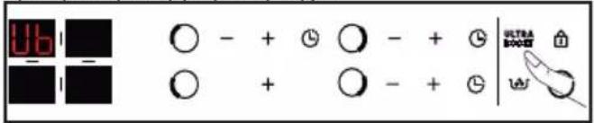 BRANDT BPI364DB - + / - Ρύθμιση ισχύος - 4