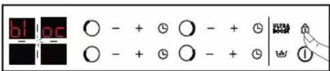 BRANDT BPI364DB - Desbloqueio : - 1
