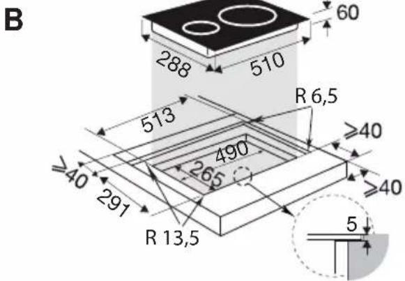 BRANDT BPI364DB - Auto-Stop : - 6