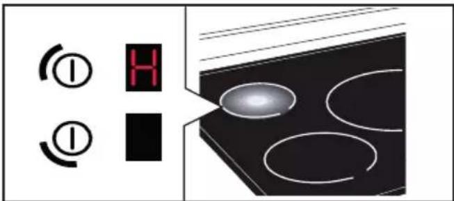 BRANDT BPI364DB - Calor residual: - 1