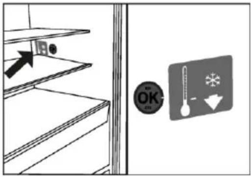 HAIER HFW7918EIMP - VALGFRI: OK-temperaturindikator - 1