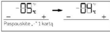 -09ₜ → -09ₜ Paspauskite _" 1 kartą