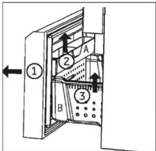 HAIER HFW7918EIMP - Cajón del congelador extraíble - 1