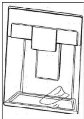HAIER HFW7918EIMP - Cleaning the dispenser tray - 1