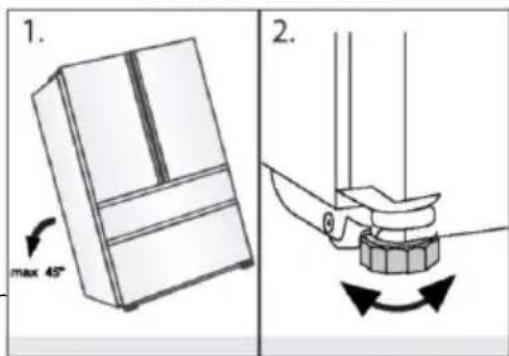 1. max 45° 2.