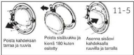 HAIER HD100-A2979N-S - Pesukoneen ja kuivaajan pinoaminen - 2
