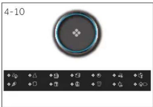 HAIER HD100-A2979N-S - Temp. knapp - 3