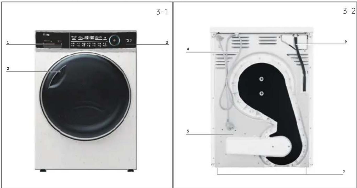 HAIER HD100-A2979N-S - Immagine dell'apparecchiatura - 1
