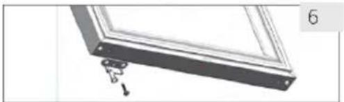 HAIER HWS34GGH1 - Фина настройка на вратата - 3