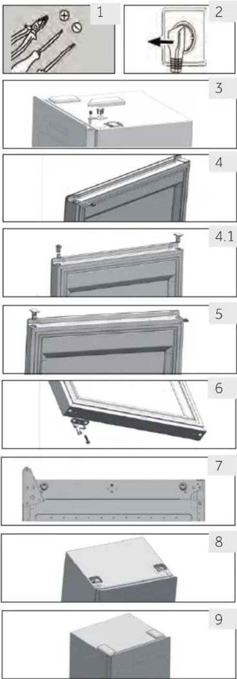 HAIER HWS34GGH1 - Assembly steps - 1