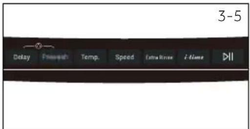 3-5 Delay Speed Temp. Speed Extra Noise i Time ||