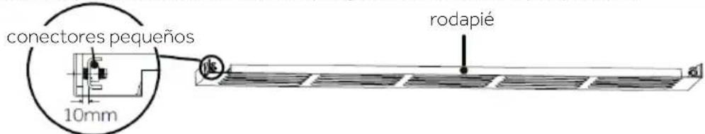 HAIER HUC44GDEH1 - 2) Premontaje del rodapié - 1