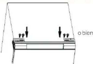 HAIER HUC44GDEH1 - Instalación de soportes fijos - 2