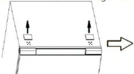 HAIER HUC44GDEH1 - Montage der festen Halterungen - 1