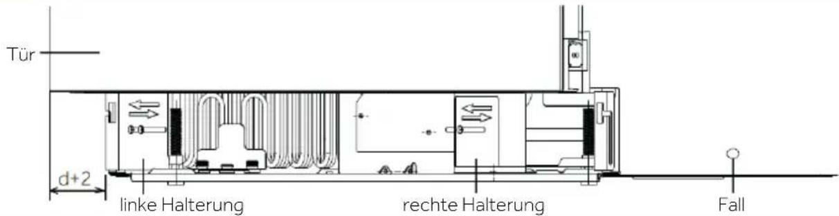 HAIER HUC44GDEH1 - Einbau der Sockelleiste - 1