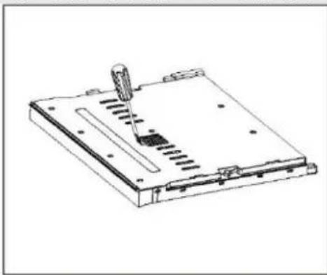 HAIER HUC44GDEH1 - Einsetzen des Filters: - 1