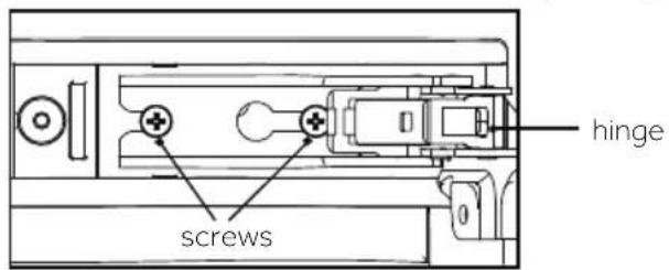 HAIER HUC44GDEH1 - Switching Door from Right to Left - 2