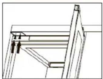 HAIER HUC44GDEH1 - Fixação ao armário - 2