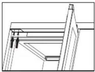 HAIER HUC44GDEH1 - Securing to the Cabinet - 2