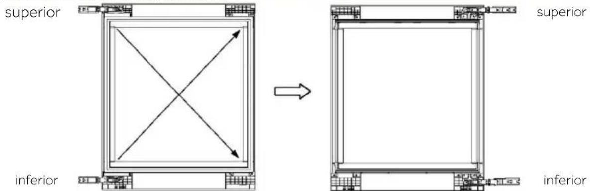 HAIER HUC44GDEH1 - 2) Desmontagem da porta - 4