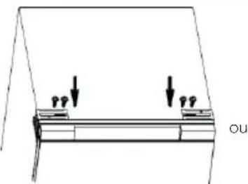HAIER HUC44GDEH1 - Installation des étriers fixes - 3