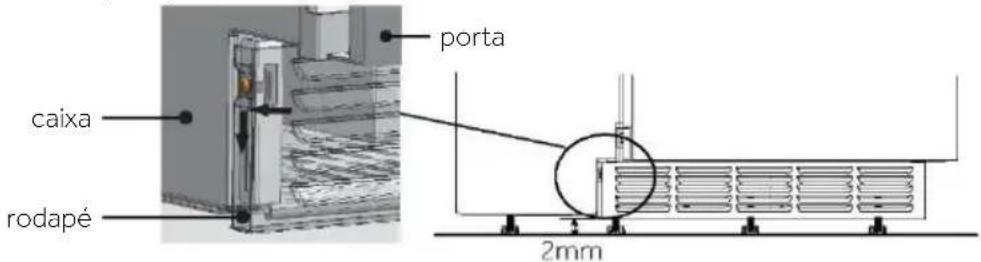 HAIER HUC44GDEH1 - Instalação do rodapé - 2
