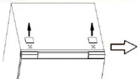 HAIER HUC44GDEH1 - Instalação dos suportes fixos - 1