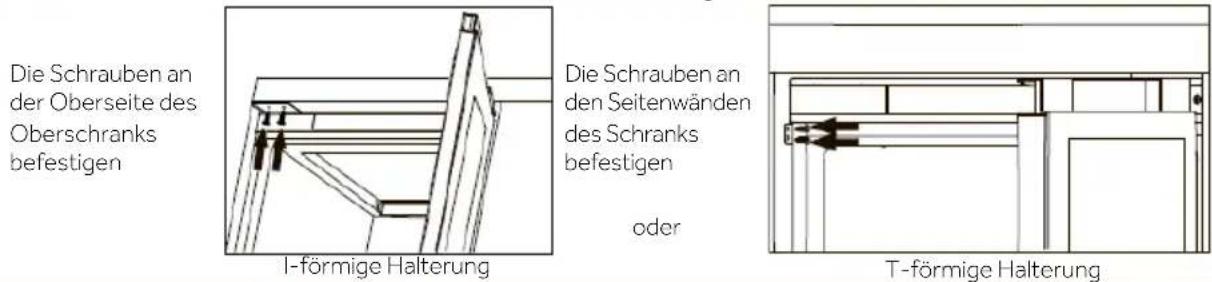 HAIER HUC44GDEH1 - Befestigung am Schrank - 2
