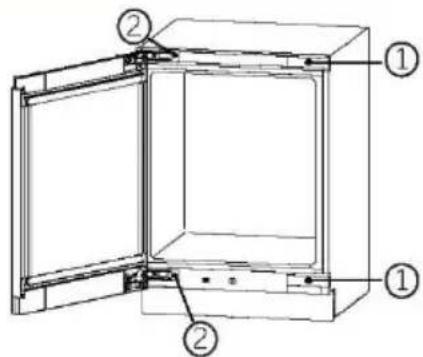 HAIER HUC44GDEH1 - 2) Desmontagem da porta - 7