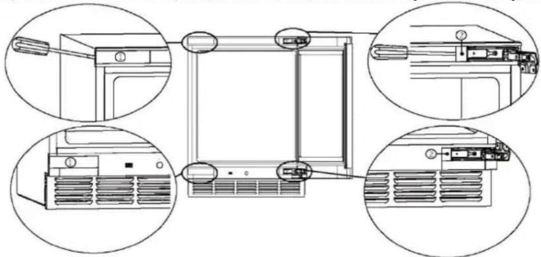 HAIER HUC44GDEH1 - Deur wisselen van rechts naar links - 1