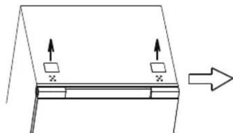 HAIER HUC44GDEH1 - Installing Fixed Brackets - 1