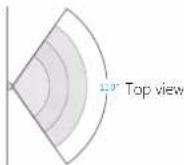 Chuango PIR-926 - Detection Scope - 1