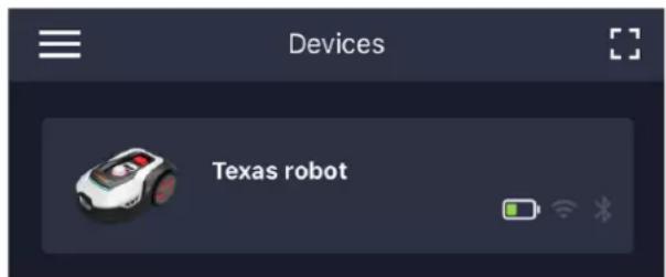 Texas RMX600 - Controlla il robot in un secondo telefono cellulare - 1