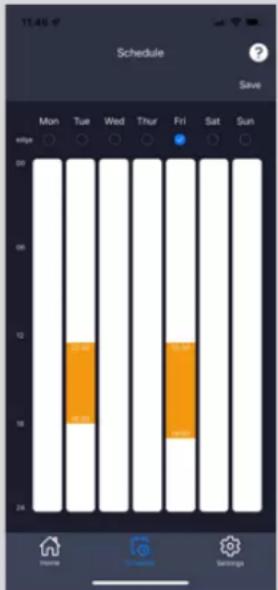 Texas RMX600 - Zeitplan - 3