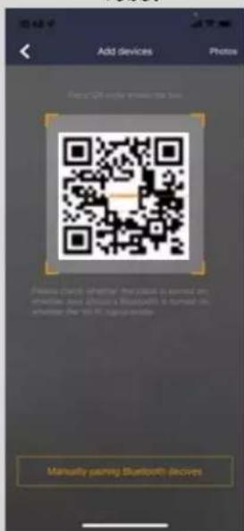 Texas RMX600 - Connexion par code QR - 3