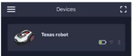 Texas RMX600 - Contrôle du robot dans un second téléphone mobile - 1