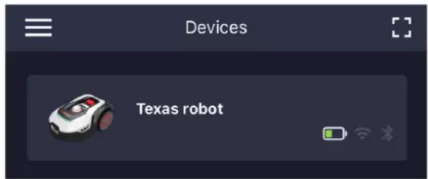 Texas RMX1000 - Steuern des Roboters mit einem zweiten Smartphone - 1