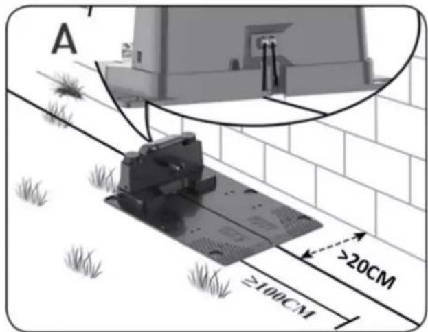 Texas RMX1000 - Installation et placement de la station de recharge - 1