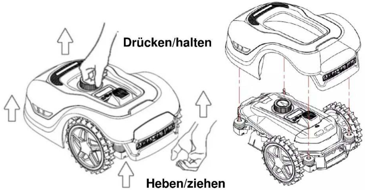 Texas RMX1000 - Entfern der Abdeckung (RMX600 / RMX1000) - 1