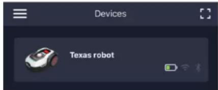 Texas RMX1000 - Contrôle du robot dans un second téléphone mobile - 1