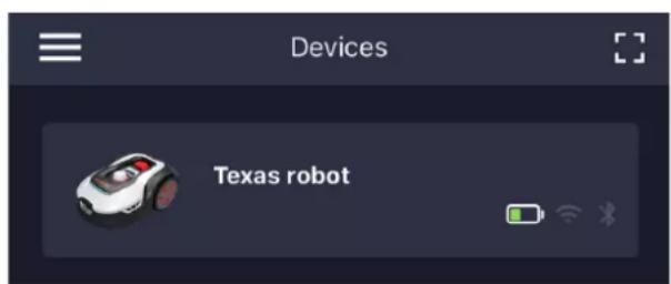 Texas RMX1000 - Control robot in a second mobile phone - 1