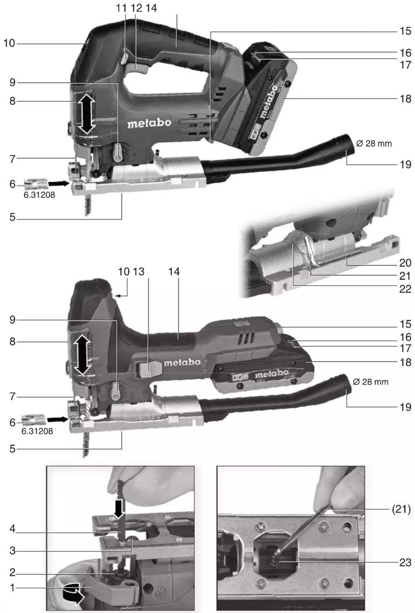 METABO ST 18 L 90 - 1