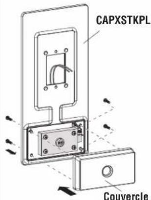 LIFT-MASTER CAPXSHOOD - INSTALLATION DE LA SERRURE POSTALE - 2