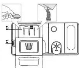 HOTPOINT HFC 3B19 X - DETERJAN BÖLMESININ DOLDURULMASI - 1