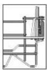 HOTPOINT HFC 3B19 X - FOLDABLE FLAPS WITH ADJUSTABLE POSITION - 1