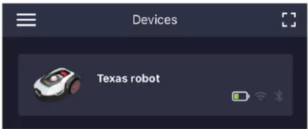 Texas RMX1600 - Steuern des Roboters mit einem zweiten Smartphone - 1