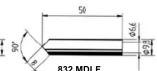 Ersa PTC70 - Pointes à souder ERSADUR\* - 3