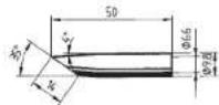 Ersa ANALOG 60 - Verstärkte ERSADUR-Dauerlötspitzen ERSADUR reinforced soldering tips - 1